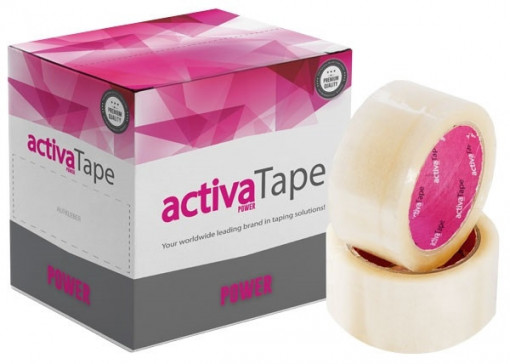 Activa Power Tape Low Noise Transparant