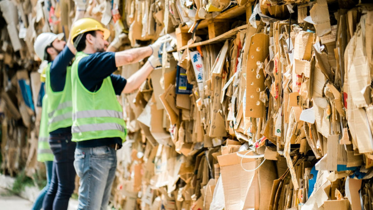 Productie en recyclen van karton